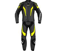 Spidi Laser Touring, combinaison en cuir 2pcs. 54 Noir/Jaune Néon Noir/Jaune Néon