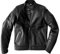 Spidi Mack, veste en cuir 48 Noir Noir