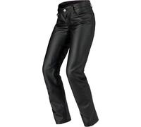 Spidi Magic, pantalons en cuir femmes 48 Noir Noir