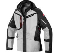 Spidi Mission-T Shield H2Out Step-InArmor Veste extérieure textile de moto, gris, Taille 3XL