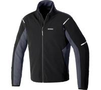Spidi Mission-T SoftShell Veste fonctionnelle de couche intermédiaire, noir, Taille S