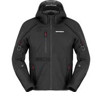 Spidi Mission-V H2Out Veste textile de moto imperméable, noir, taille XL pour homme