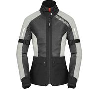 Spidi Net H2Out veste textile de moto pour dames imperméable à l’eau, Noir/Glace, Taille XL