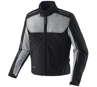 Spidi Netrycom H2Out Veste Textile de Moto, Noir/Gris, L
