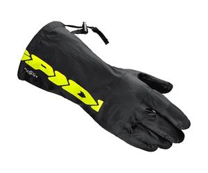 SPIDI Overgloves imperméable Rain Over Gloves, schwarz/gelb, L