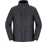 Spidi Pentagon H2Out Veste textile de moto imperméable, noir-gris, taille L pour homme