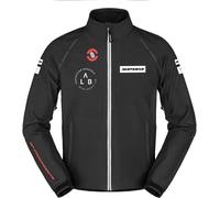 Spidi Pit Lane, veste en textile M Noir/Blanc Noir/Blanc