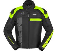 Spidi Progressive Net H2Out Veste textile de moto, Jaune néon, Taille M