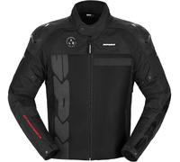 Spidi Progressive Net WindOut Veste textile de moto, noir/gris, Taille S