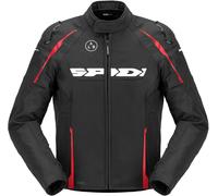 Spidi Race Warrior 2 H2OUT Veste textile moto imperméable, Rouge, Taille 3XL