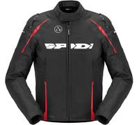 Spidi Race Warrior 2 H2OUT Veste textile moto imperméable, rouge, taille L pour homme