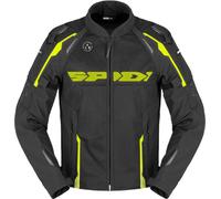 Spidi Race Warrior 2 Net Blouson textile de moto, jaune, taille M pour homme