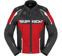 Spidi Race Warrior 2 Net Blouson textile de moto, rouge, taille S pour homme