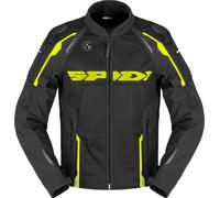 Spidi Race Warrior 2 Net, veste en textile M Noir/Jaune Néon Noir/Jaune Néon