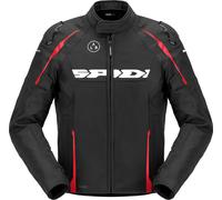Spidi Race Warrior 2, veste textile H2Out L Noir/Rouge Noir/Rouge
