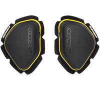 Spidi Racing Curseur de genou, noir/jaune, Taille unique