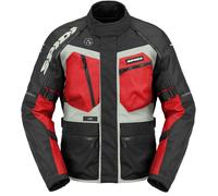 Spidi Ridemaster Veste textile moto imperméable, rouge, taille 2XL pour homme