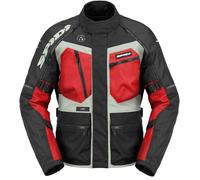 Spidi Ridemaster Veste textile moto imperméable, rouge, taille 2XL pour homme