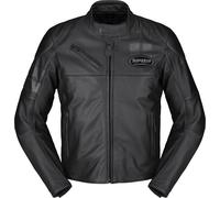 Spidi Roar Blouson de moto en cuir, noir, taille 48 pour homme