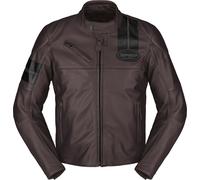 Spidi Roar Blouson de moto en cuir, Rouge foncé/noir, Taille 54