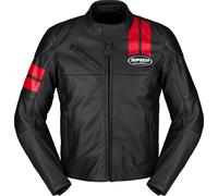 Spidi Roar, veste en cuir 58 Noir/Rouge Noir/Rouge