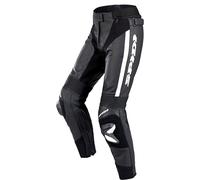 Spidi RR Pro 2, femme pantalon en cuir 50 Noir/Blanc Noir/Blanc