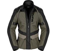 Spidi RW H2Out Veste textile de moto pour dames, noir/olive, Taille M