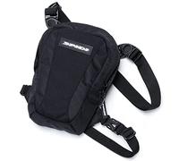 Spidi V118, sac de jambe Taille unique Noir Noir
