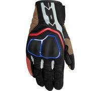 Spidi Sport-GT, gants 3XL Noir/Bleu/Rouge/Marron Noir/Bleu/Rouge/Marron