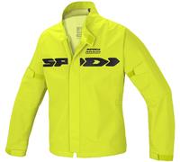 Spidi Sport Veste de pluie moto, Jaune néon, Taille XL