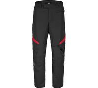 Spidi Sportmaster H2Out Pantalon textile de moto imperméable, noir-rouge, taille 4XL pour homme