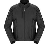 Spidi Stretch H2Out Veste textile de moto imperméable, noir, Taille XL