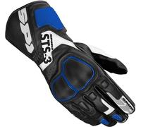 Spidi STS-3 Gants de moto, noir/bleu, Taille S