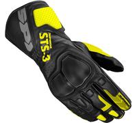 Spidi STS-3 Gants de moto, noir/jaune, Taille 3XL