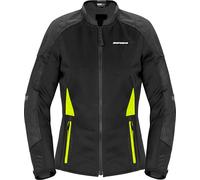 Spidi Super Net T321, veste protectrice pour femmes XL Noir/Jaune Néon Noir/Jaune Néon