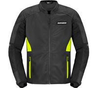 Spidi Super Net, veste en textile XL Noir/Jaune Néon Noir/Jaune Néon