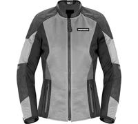Spidi Super Net Veste textile de moto pour femmes, gris, Taille XL