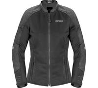 Spidi Super Net Veste textile de moto pour femmes, noir, Taille XL