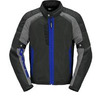 Spidi Tek Net Veste moto, noir/gris/bleu, Taille M