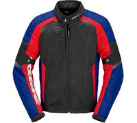Spidi Tek Net, veste en textile 3XL Noir/Rouge/Bleu Noir/Rouge/Bleu