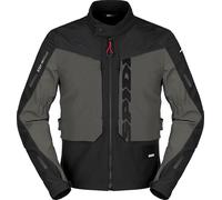 Spidi Terran Tex Blouson textile de moto, noir-gris, taille L pour homme