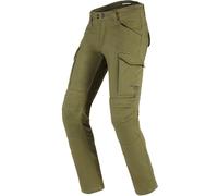 Spidi TexTech Pathfinder Cargo Pantalon textile moto, Vert militaire, Taille 31