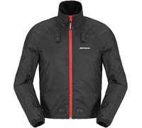 Spidi Thermo Rain Chest H2Out veste textile de moto imperméable, noir, Taille S