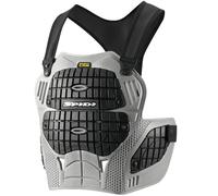 Spidi Warrior Thorax Z157, protecteur de poitrine Taille unique Gris/Noir Gris/Noir