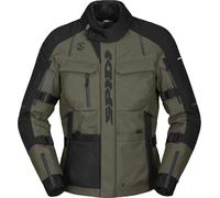 Spidi Tour Evo 2 H2Out veste textile de moto imperméable, Vert olive/noir, Taille M