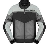 Spidi Tour Net Tex Veste textile moto, Gris clair/gris foncé/noir, Taille 3XL