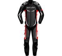 Spidi Track Wind Pro, combinaison en cuir, 1 pièce. 48 Noir/Rouge/Blanc Noir/Rouge/Blanc