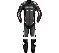 Spidi Track Wind Pro, combinaison en cuir, 1 pièce. 50 Noir/Blanc Noir/Blanc
