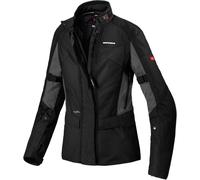Spidi Traveler 2 Veste textile de moto de dames, noir/gris foncé, Taille XXL
