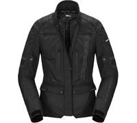 Spidi Traveler 3 Evo H2Out veste textile de moto pour dames imperméable à l’eau, noir, taille L pour femmes